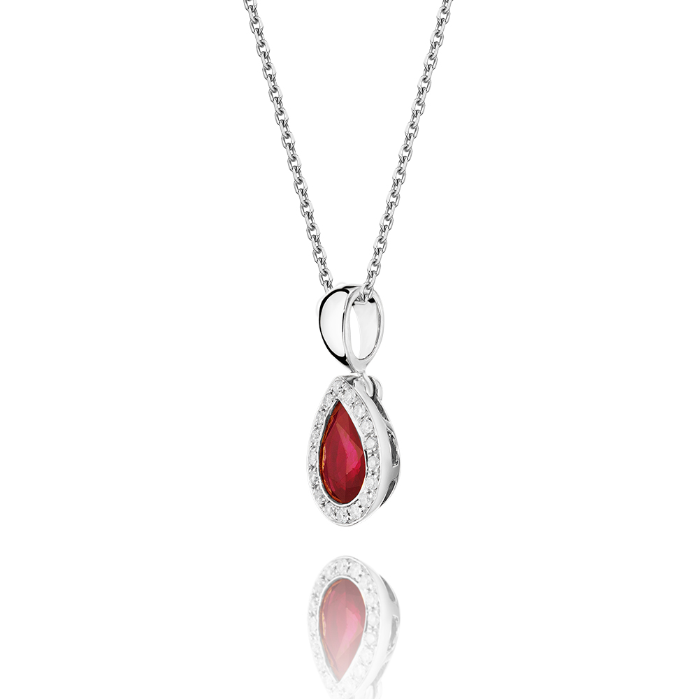 ruby pendant necklaces