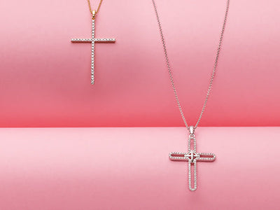 Diamond Cross Pendant