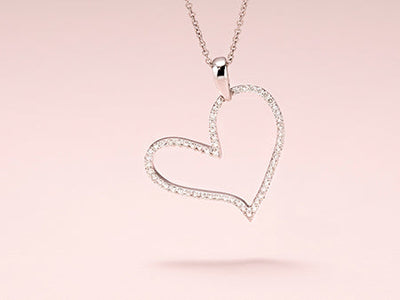 Diamond Heart Pendant