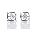 Butterfly Diamond Earrings 0.45ct Diamond Studs 18K Yellow Gold