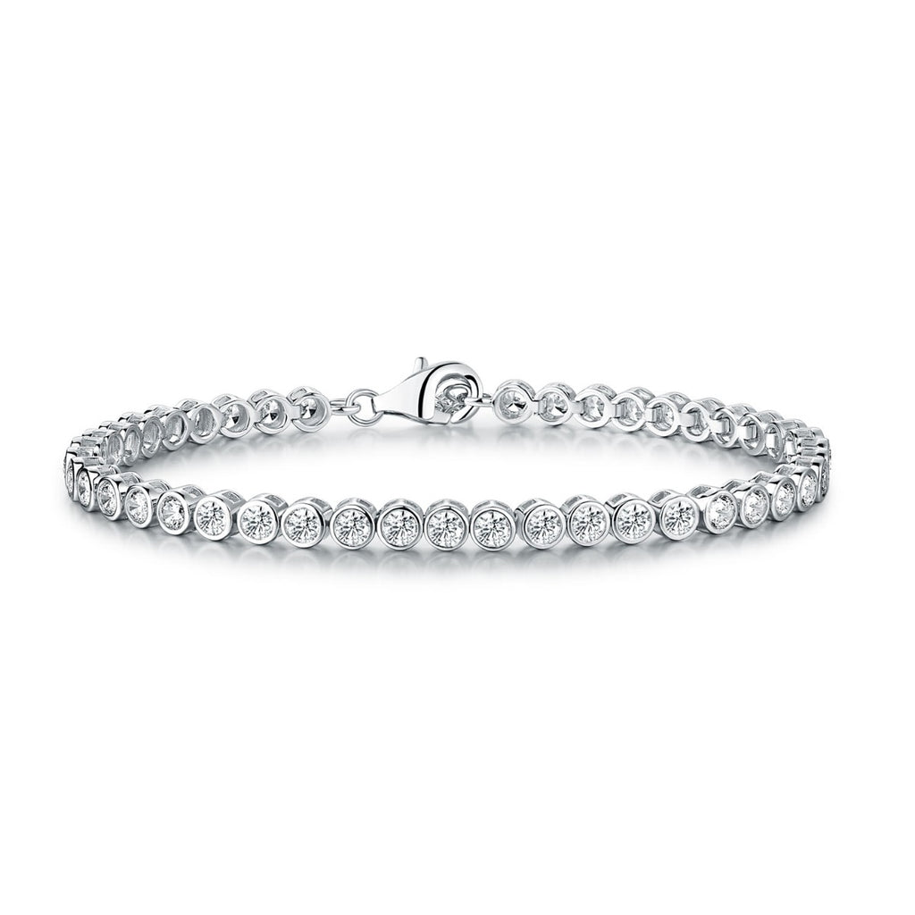 925 sterling silver tennis bracelets for women