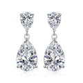 teardrop earrings in 925 silver