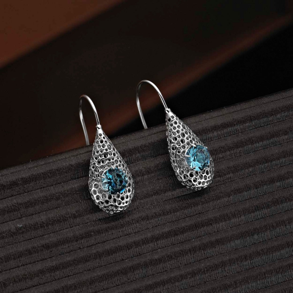  Assure Blue Cubic Zirconia