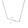 925 Sterling Silver Cross Pendant Necklace