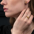 Citrine Ring in 18K Yellow Gold