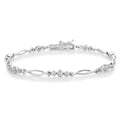 Infinity Diamond Bracelet 0.30ct Diamonds in 9K White Gold