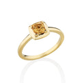Citrine Ring in 18K Yellow Gold