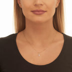 Trilogy 0.30ct diamond pendant in 9K yellow gold