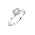 Miracle Diamond Cluster Engagement Ring 0.20ct Diamonds in 18K White Gold