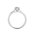 Miracle Diamond Cluster Engagement Ring 0.20ct Diamonds in 18K White Gold