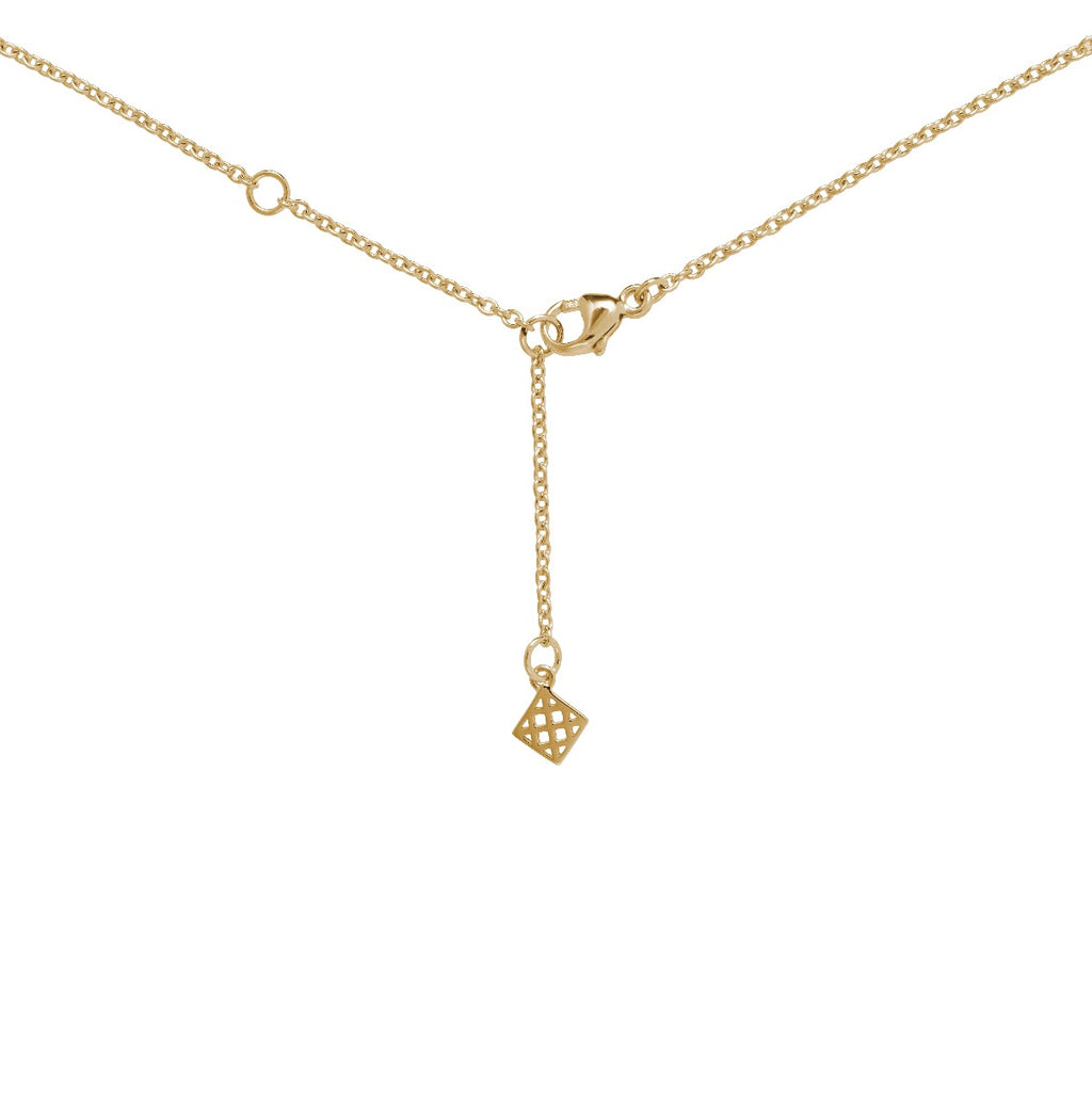 Citrine and Pink Sapphire Necklace in 18K Yellow Gold
