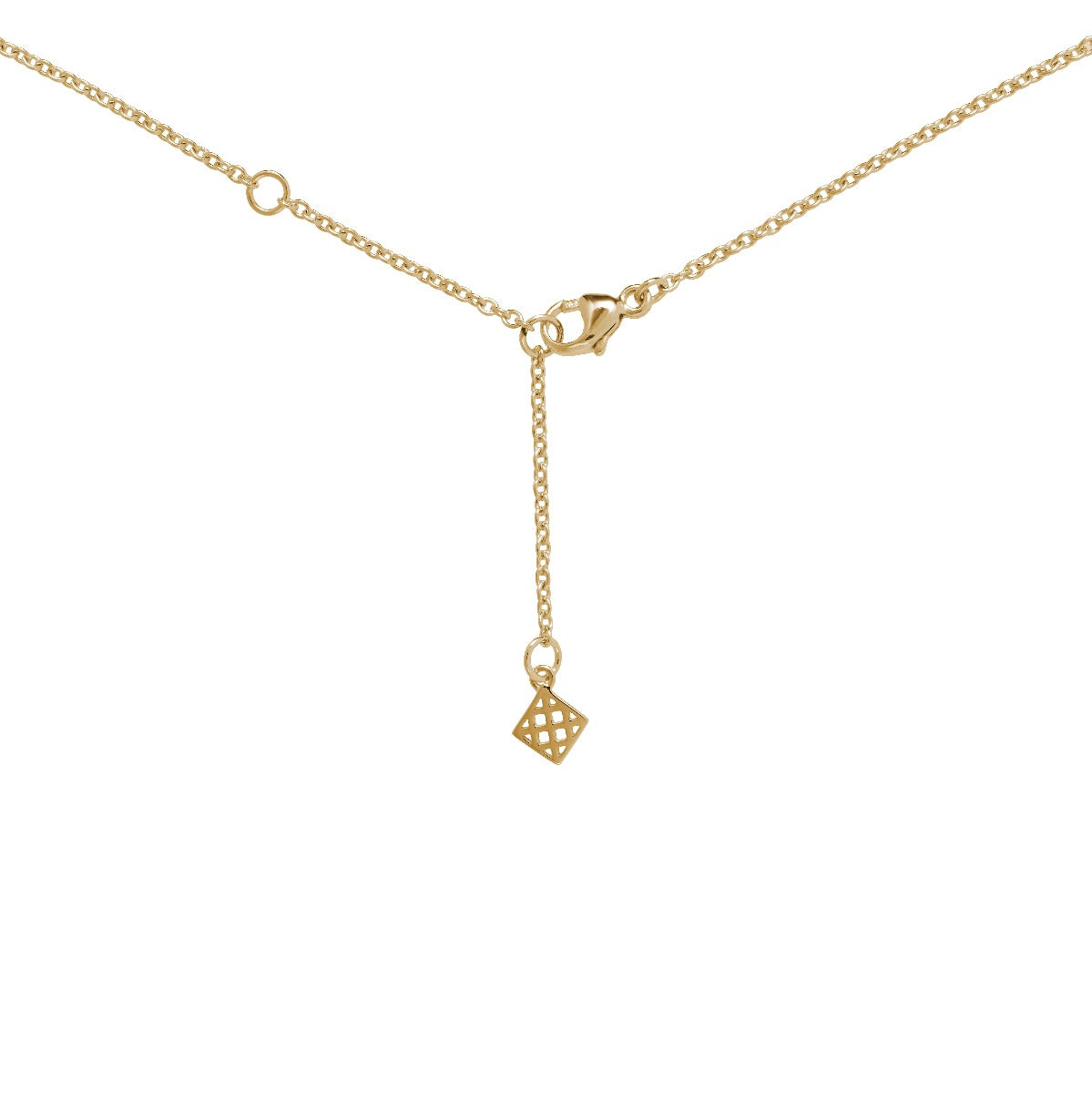 Citrine and Pink Sapphire Necklace in 18K Yellow Gold