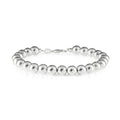 Sterling Silver Ball Bead Chain Bracelet