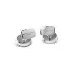 Designer Cogs Cufflinks by Dekin & Francis Black IP Coated - Back