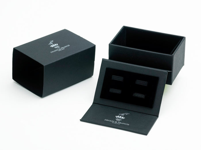 Deakin & Francis Chimpanzee Cufflinks With Black Rhodium Hat