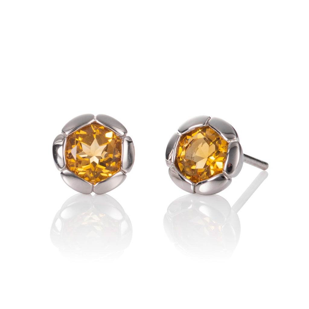 925  silver amethyst stud earrings for women
