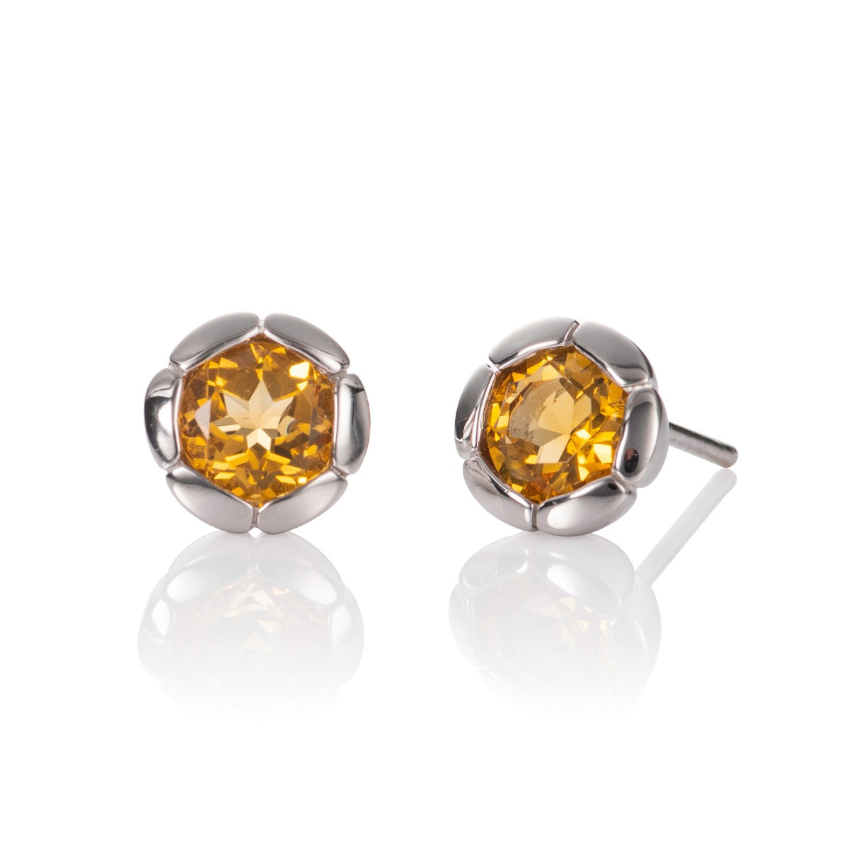 925  silver amethyst stud earrings for women