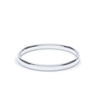 2.5mm Wide Comfort-Fit Wedding Band in 18K Gold Wedding Ring