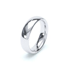 5mm Wide Comfort-Fit Wedding Band in 18K Gold Wedding Ring