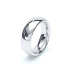 6mm Wide Comfort-Fit Wedding Band in 18K Gold Wedding Ring
