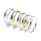 2.5mm Wide Comfort-Fit Wedding Band in 18K Gold Wedding Ring
