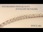 Diamond Tennis Bracelet 0.50ct G/HSI Illusion Set 9K Yellow Gold