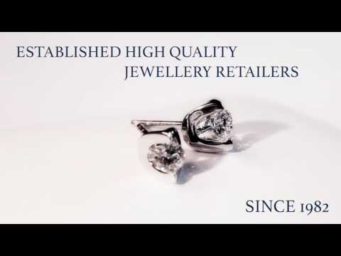 Diamond Stud Earrings 0.10ct 2 Claw Studs 18K White Gold-G/HSI