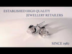 Diamond Stud Earrings 0.50ct 3 Claw 9K White Gold-G/HSI