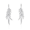 Long party earrings in 925 sterling silver