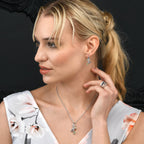 Sterling Silver Earrings with Peridot