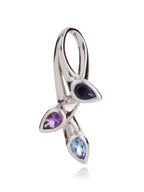 Sterling Silver Necklace with Amethyst