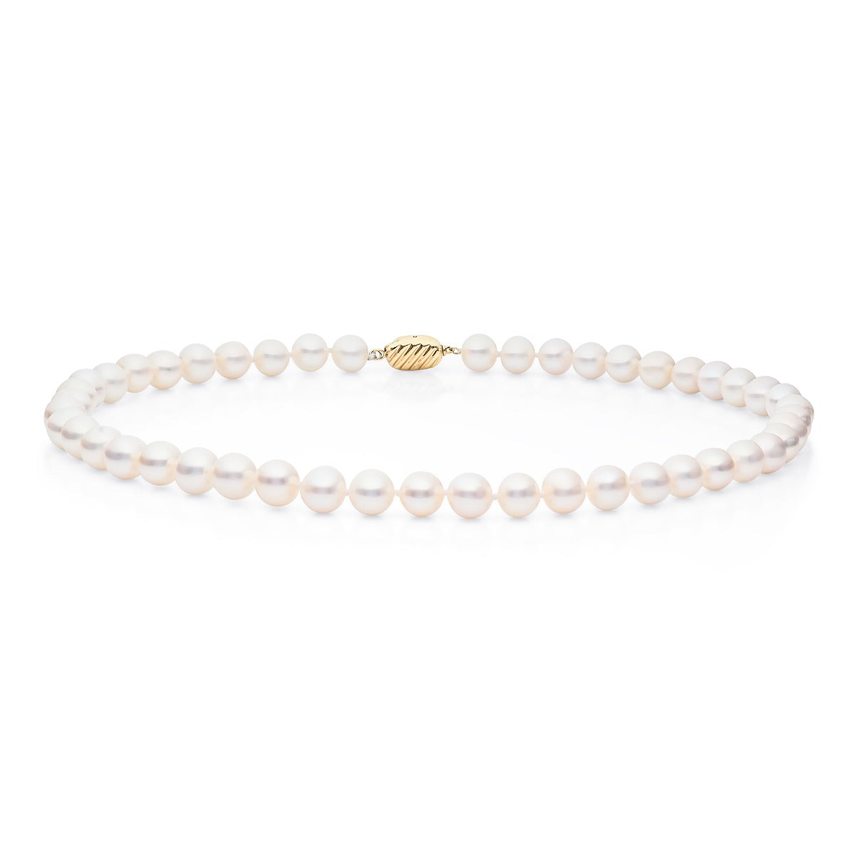 Pearl Strand necklaces in 9K gold