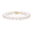 large natural pearl bracelet in 9K gold