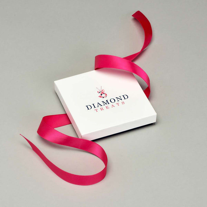 Sterling Silver Blue Heart Lattice Pendant Necklace