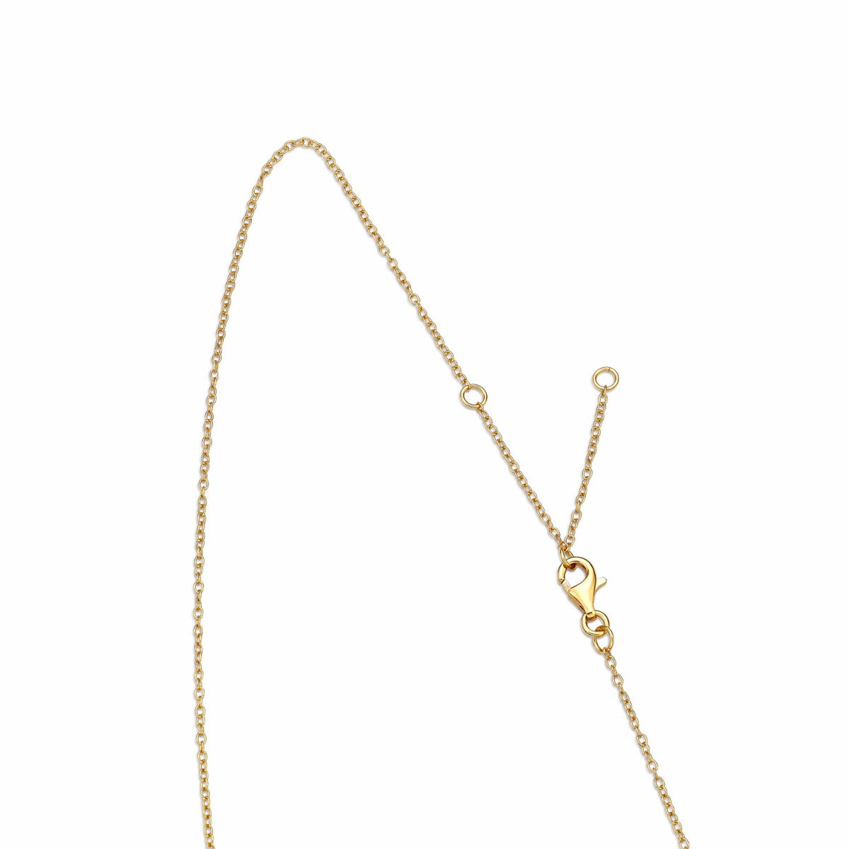 Gold Plated Sterling Silver HAPPY FACE Pendant Necklace with Cubic Zirconia