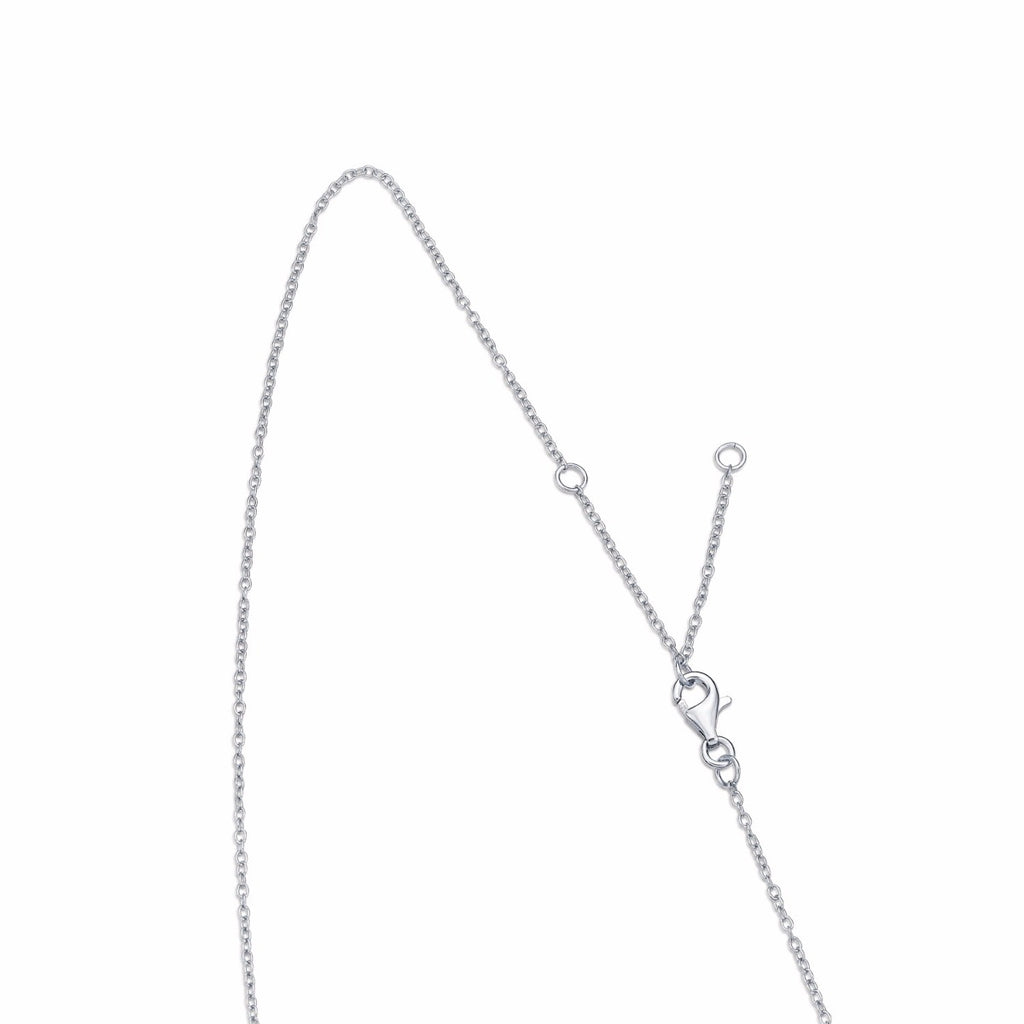 Sterling Silver LOTUS Pendant Necklace