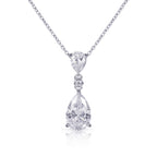 925 sterling silver necklace for a bride