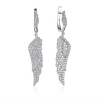 silver dangle earrings for women