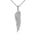big silver pendant necklace for women