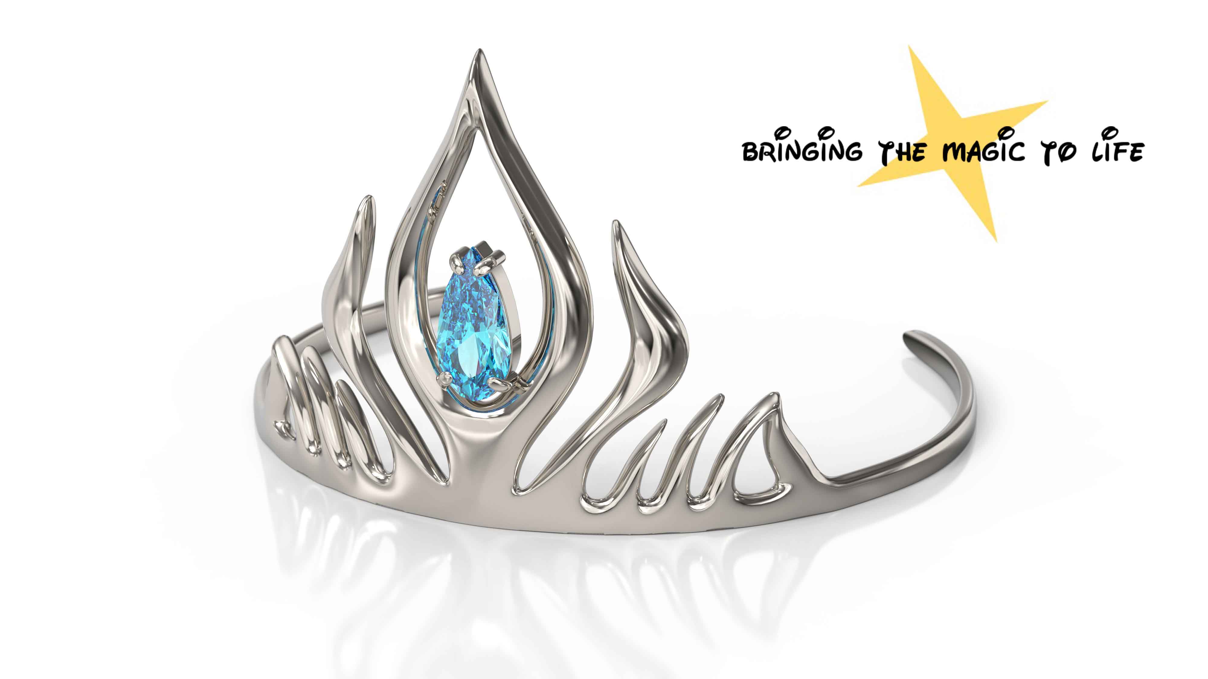 Elsa's Aquamarine Tiara