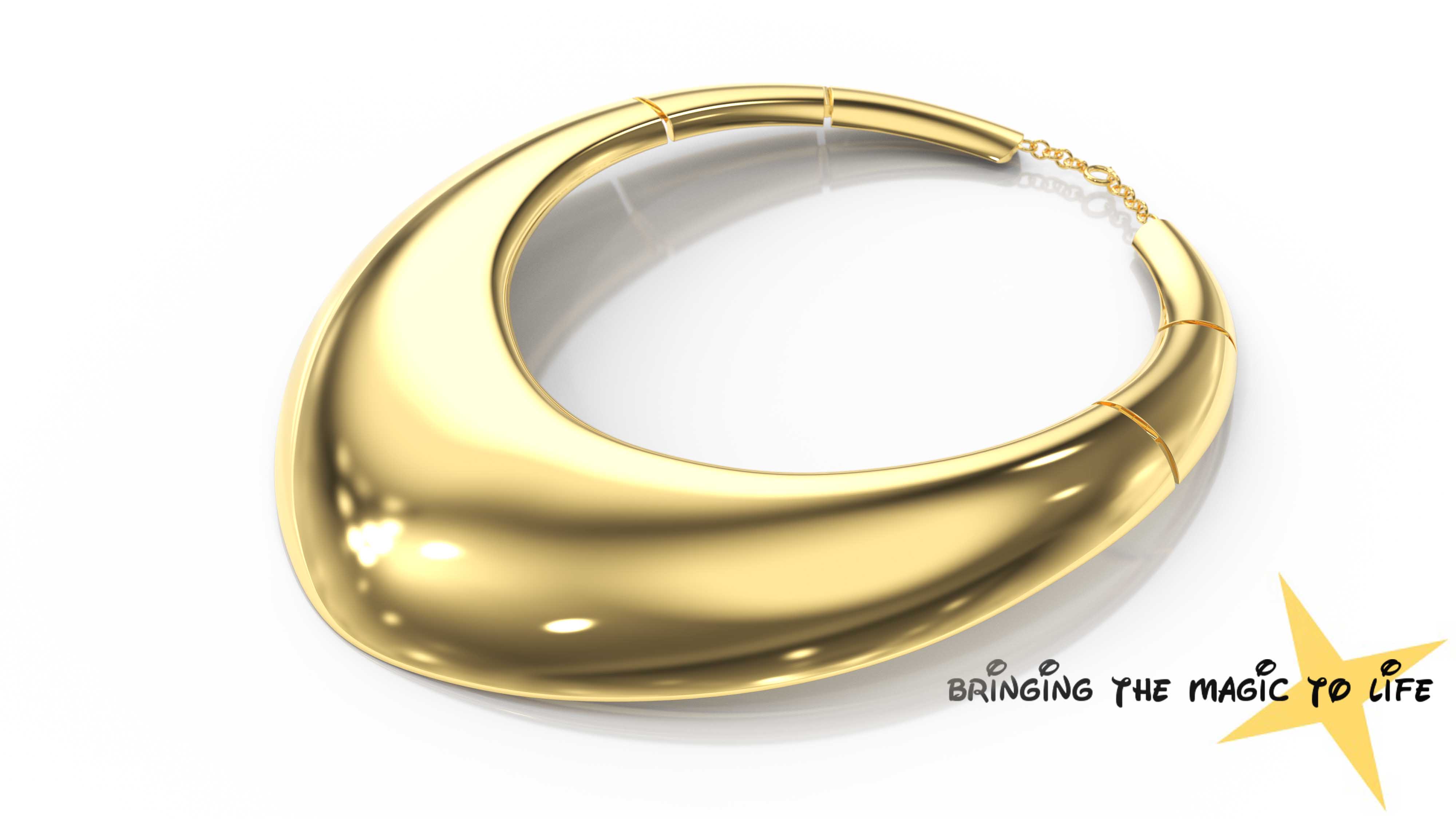 Jasmine's Gold Necklace