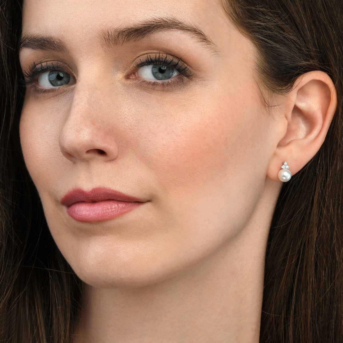 Belle de Mer Cultured Freshwater Pearl Stud Earrings (7mm) in 14k Gold -  Macy's