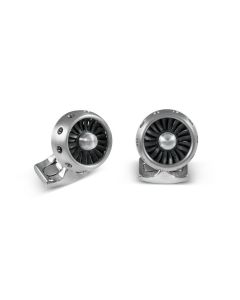 Deakin & Francis Designer Aircraft Jet Turbine Cufflinks