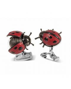 Deakin & Francis Moving Ladybird Cufflinks