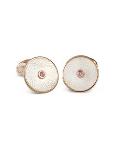 Deakin & Francis Rose Sterling Silver Dream Catcher Cufflinks