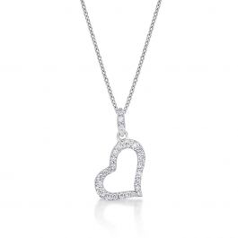 kohls jewelry heart necklaces