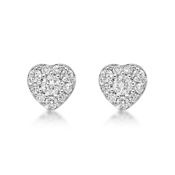 Diamond Cluster Earrings | Diamond Cluster Studs and Drop Earrings