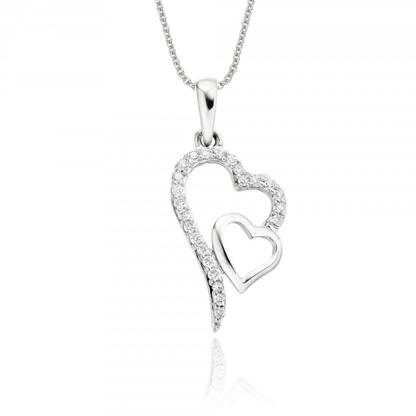 White gold hot sale mum necklace