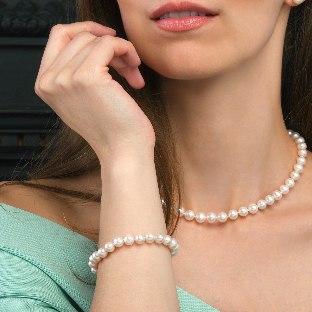 Girls' Double Freshwater Cultured Pearl Bracelet 14k Gold - In Season  Jewelry : Target